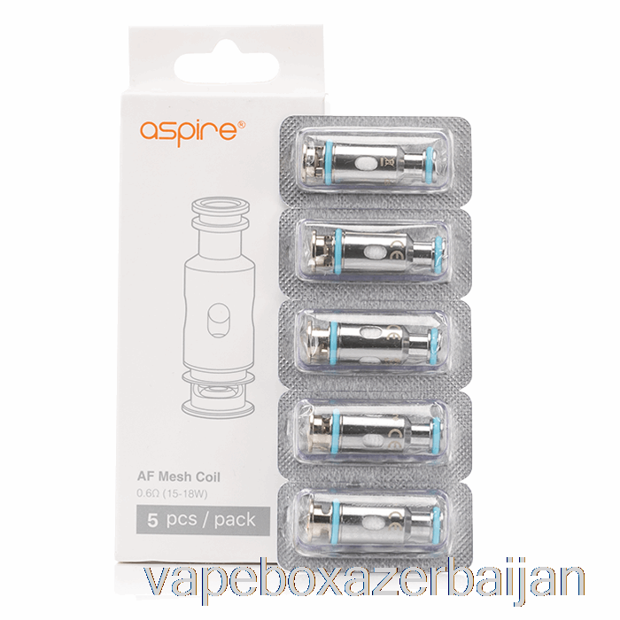 Vape Smoke Aspire AF Replacement Coils 0.6ohm Mesh Coils